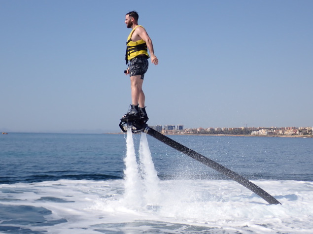 Flyboard Alicante desde Motos de agua en Alicante