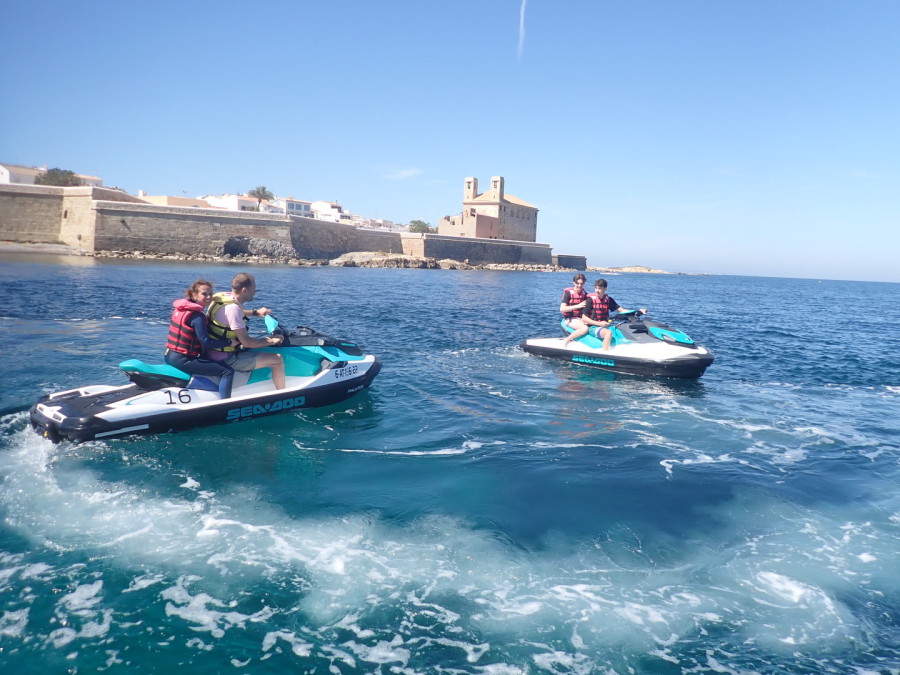 Excursion a Tabarca en Moto de Agua